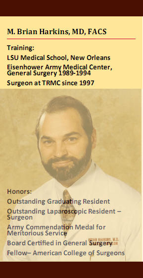 Dr Brian Harkins - Robotic Surgeon