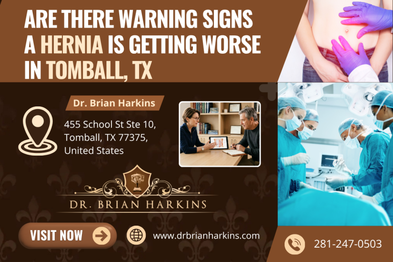 what are the warning signs your hernia is getting worse in tomball, tx