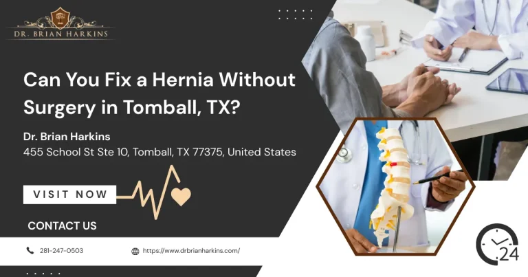 can you fix a hernia without surgery in tomball tx