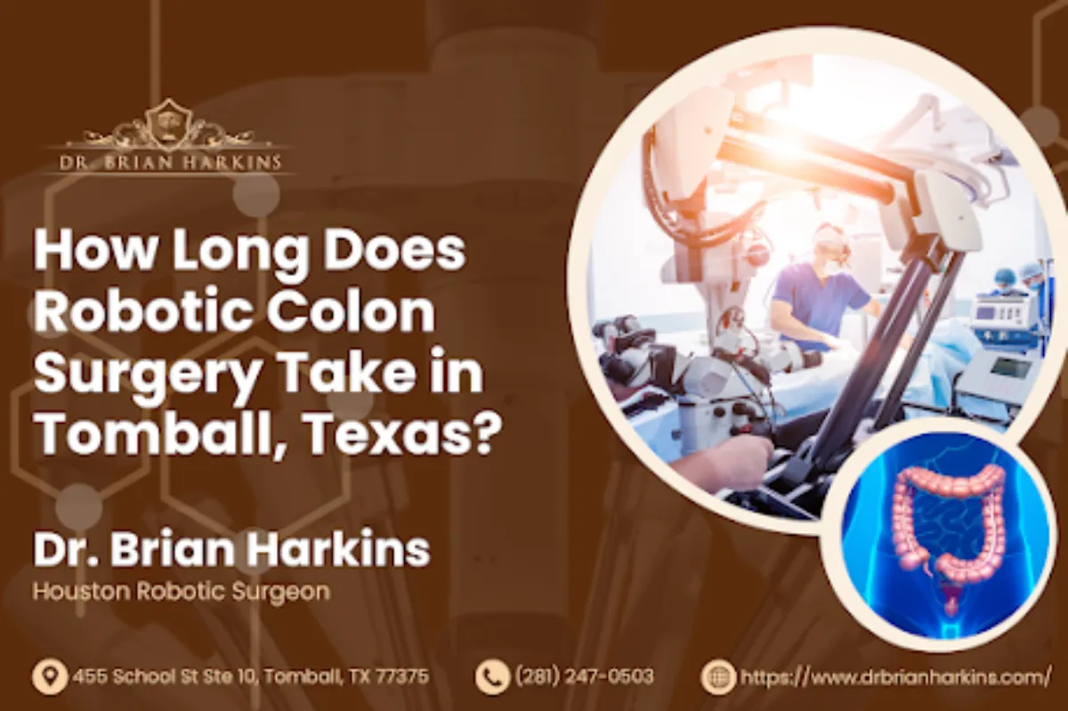 hospital stay after robotic colon surgery in tomball texas