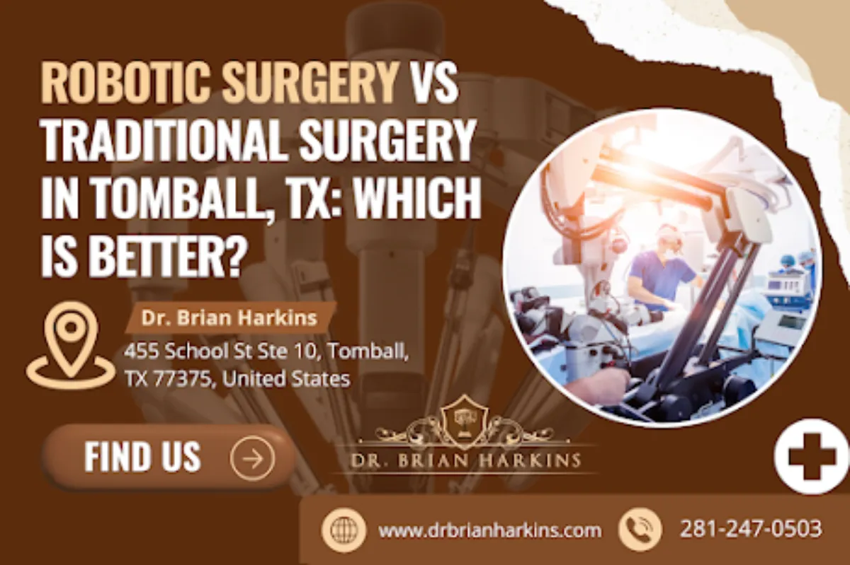robotic surgery vs traditional surgery in tomball tx which is better