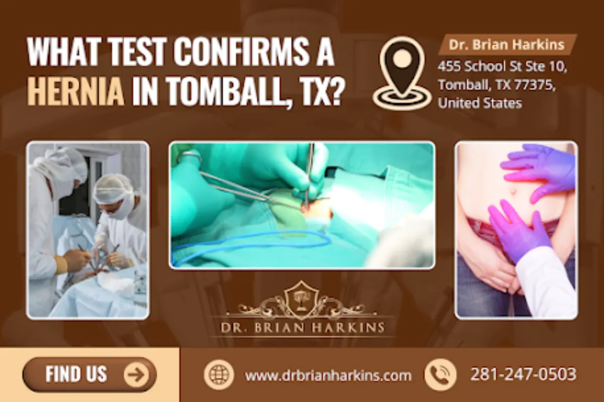 what test confirms a hernia in tomball tx