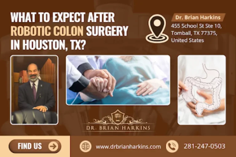what to expect after robotic colon surgery in houston tx