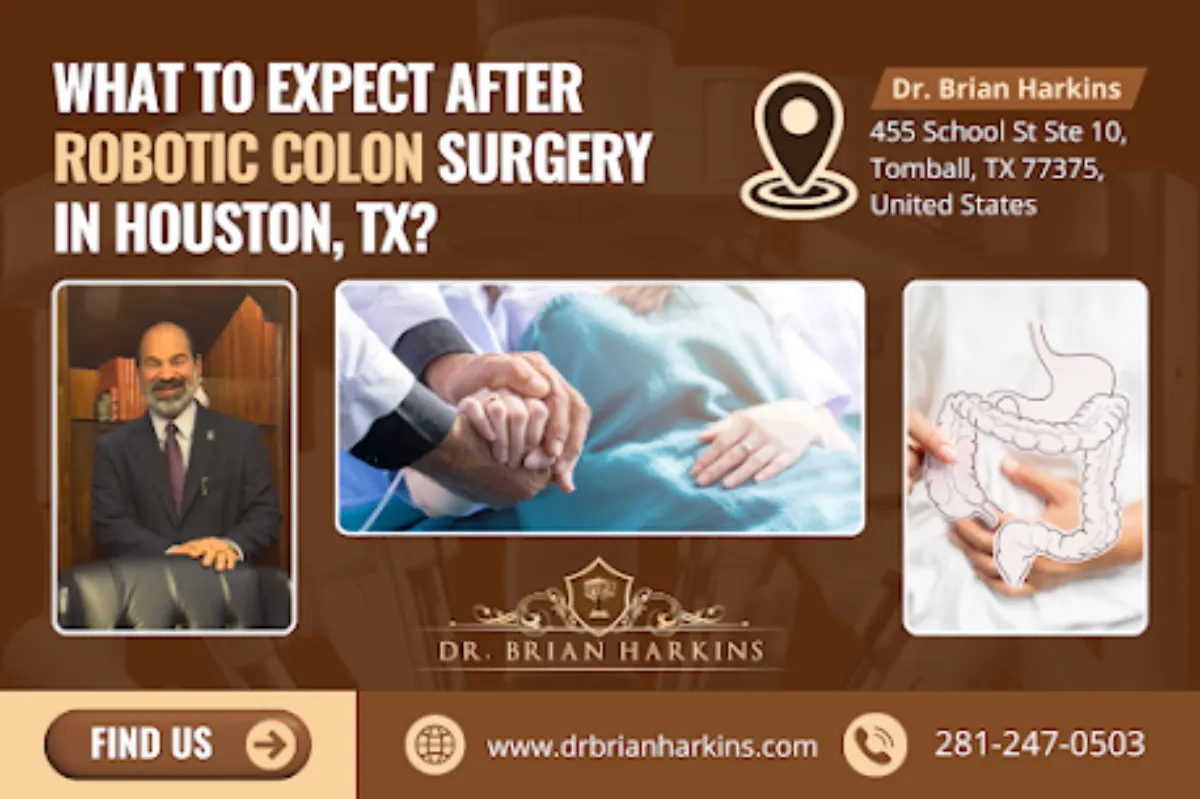 what to expect after robotic colon surgery in houston tx