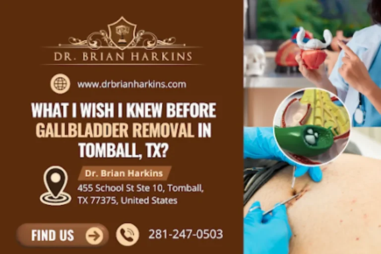 what i wish i knew before gallbladder removal in tomball tx